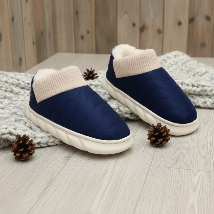 Papuci captusiti din bumbac H53bleumarin [5]