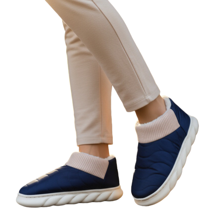 Papuci captusiti din bumbac H53bleumarin [2]