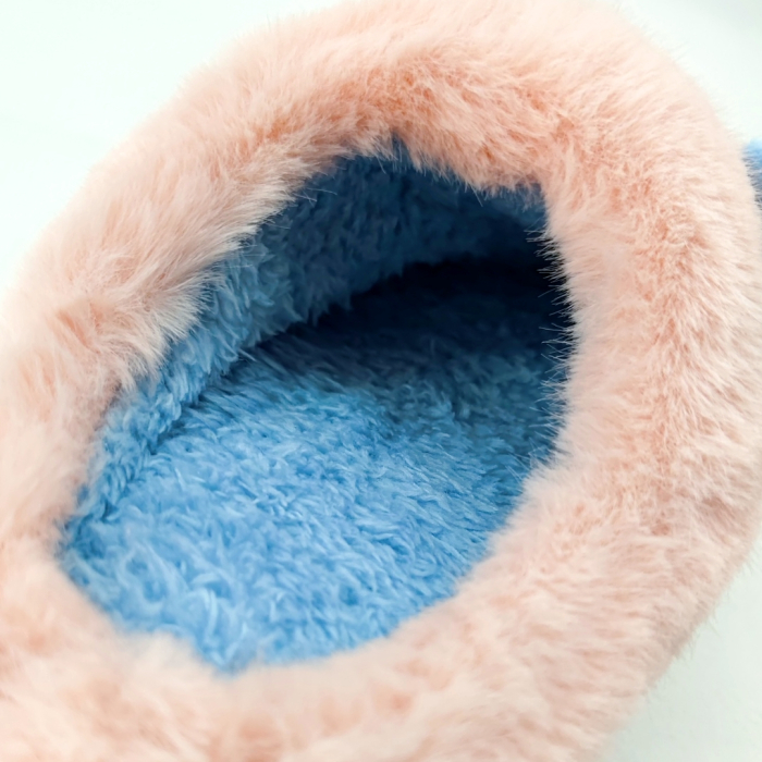 Papuci de casa pufosi si haiosi L635roz [16]