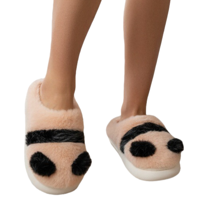 Papuci de casa pufosi si haiosi L629roz [1]