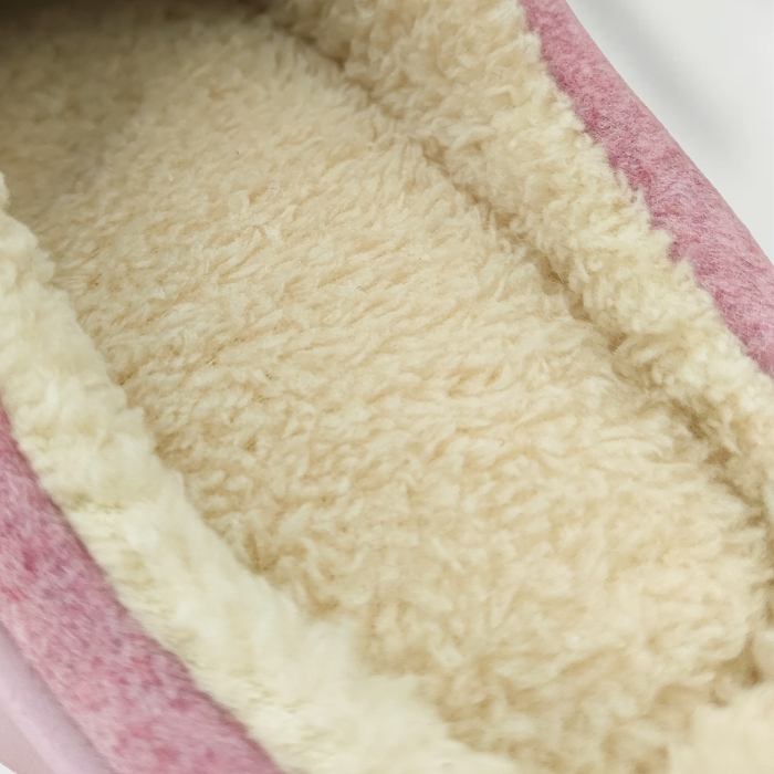 Papuci de casa pufosi A-812roz [12]