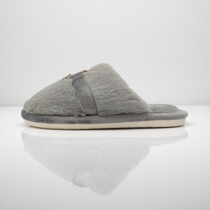 Papuci de casa pufosi WF910gri [3]