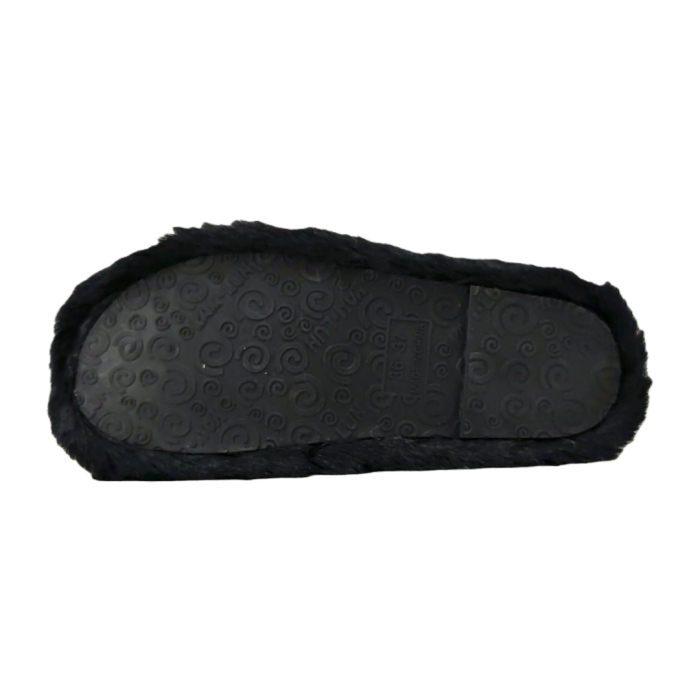 Papuci de casa pufosi WP-8216negru [8]