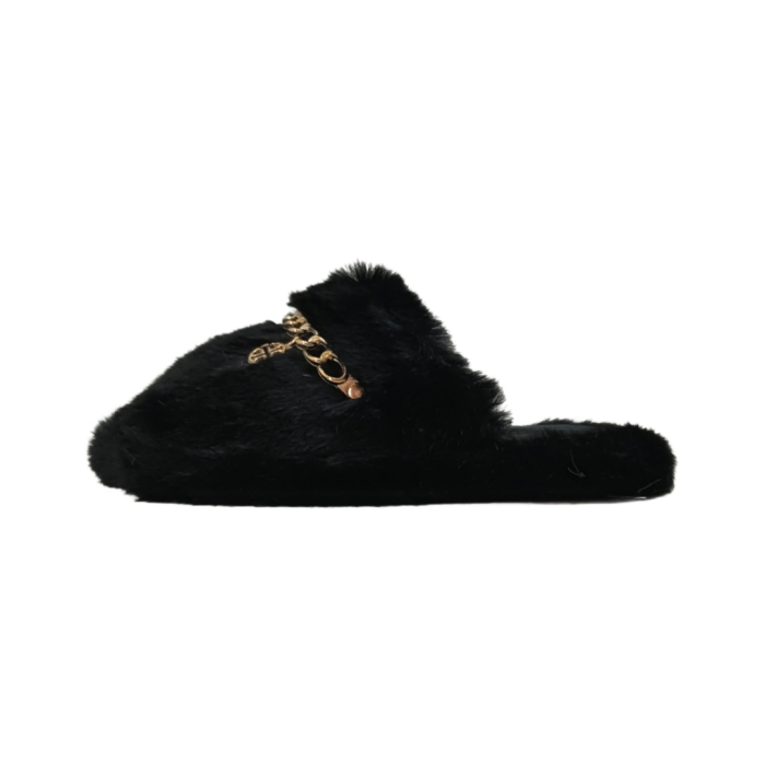 Papuci de casa pufosi WP-8216negru [7]