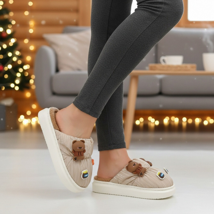 Papuci de casa veseli L713maro [4]