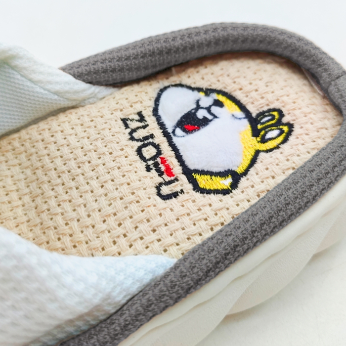 Papuci de casa veseli, model Iepuras P2076gri [10]