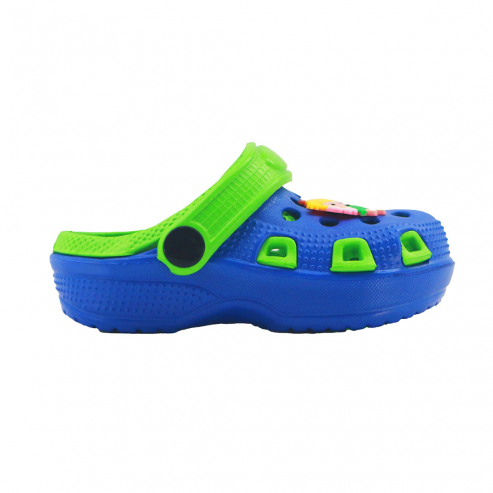 Papuci F39verde/albastru [3]