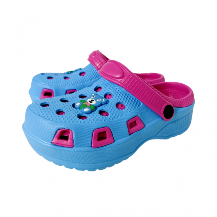 Papuci F52albastru/fucsia [5]