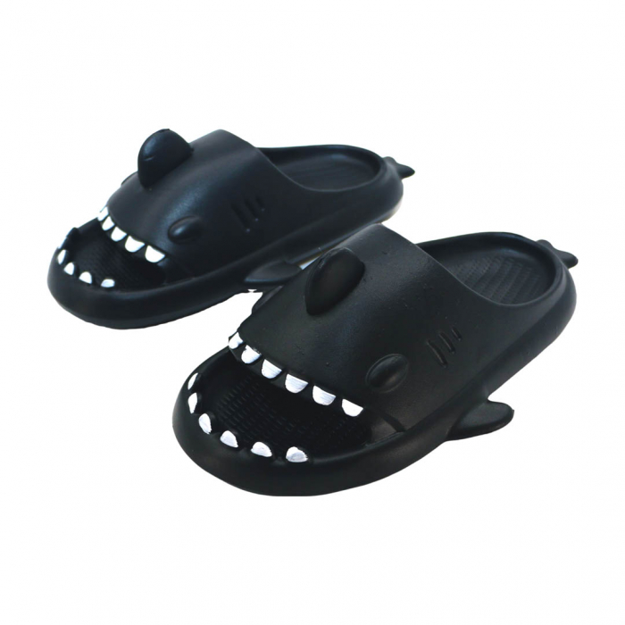 Papuci veseli Rechin H03negru [3]