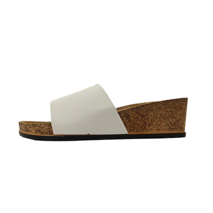 Papuci cu platforma Y-61alb [9]