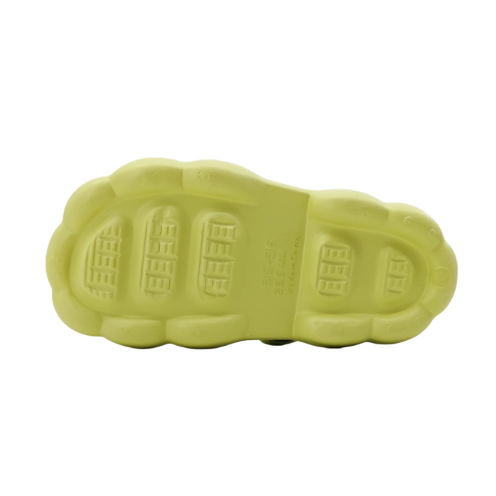 Papuci veseli cu bareta si platforma NUO-398verde [7]