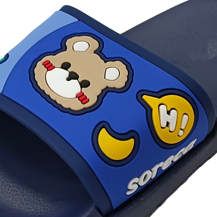 Papuci veseli F101bleumarin [5]