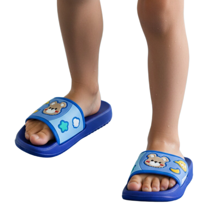 Papuci veseli F101albastru [2]