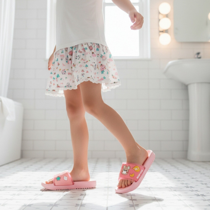 Papuci veseli F101roz [5]