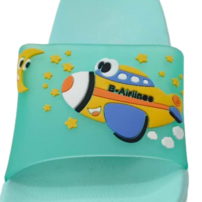 Papuci veseli F103verde deschis [4]