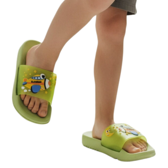 Papuci veseli F103verde [2]
