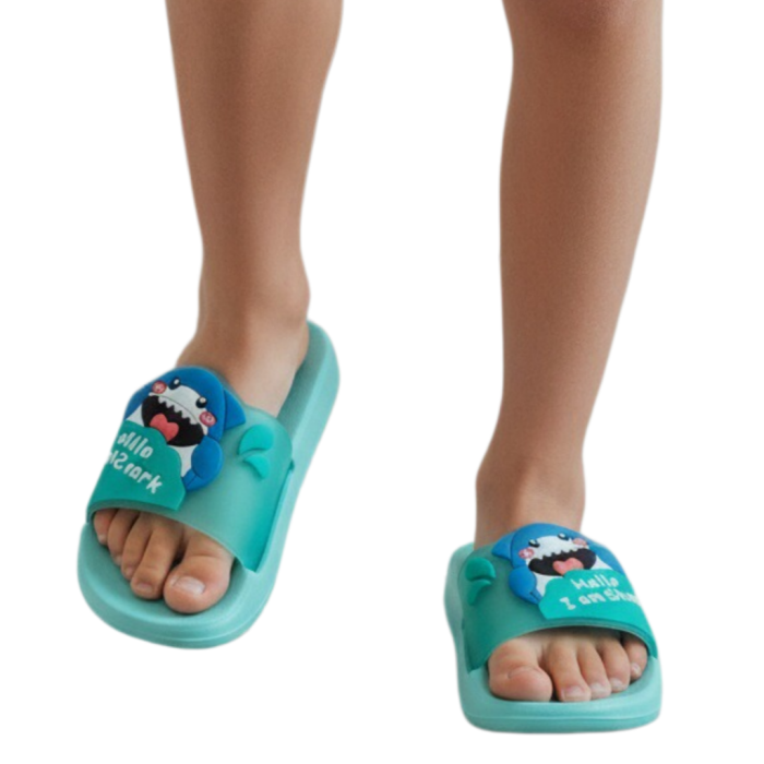 Papuci veseli F111albastru [2]