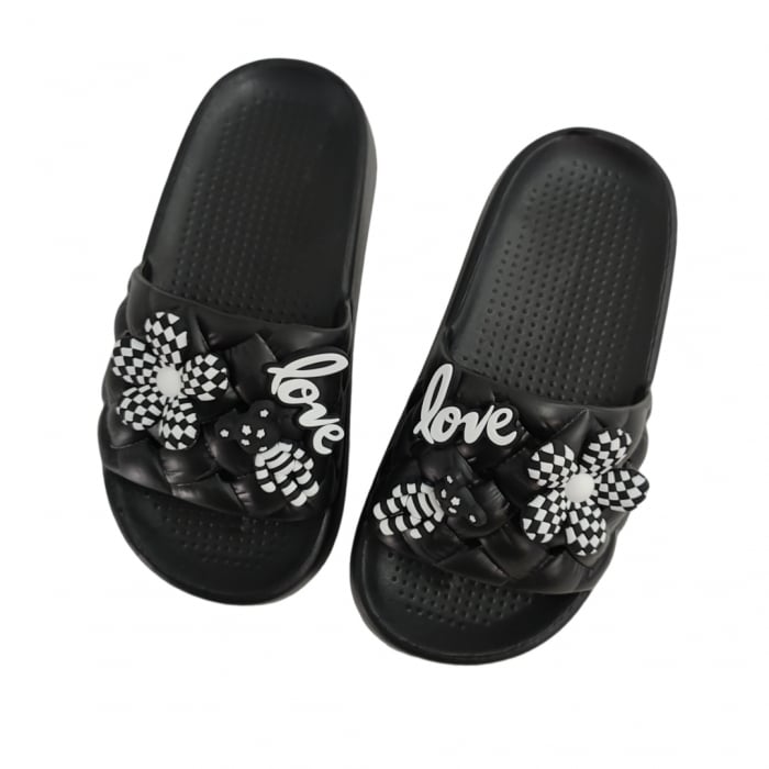 Papuci veseli H07-1negru [4]