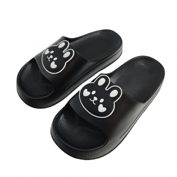 Papuci veseli H06-3negru [1]