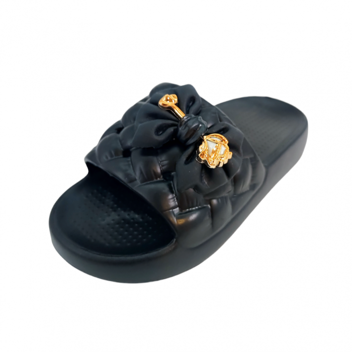 Papuci veseli H07-6negru [5]