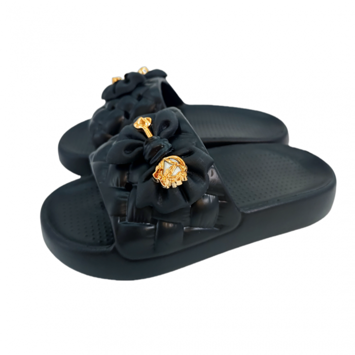 Papuci veseli H07-6negru [7]
