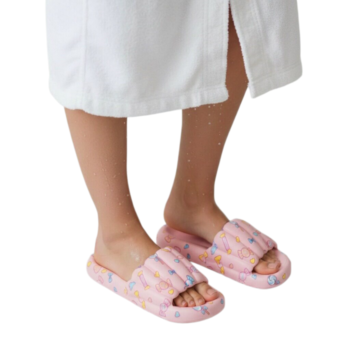 Papuci veseli H675roz [4]