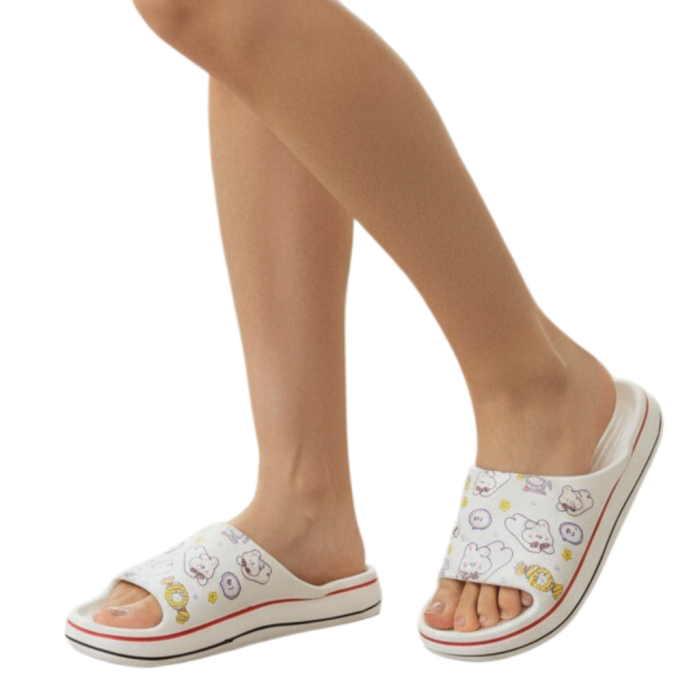 Papuci veseli H683alb [5]