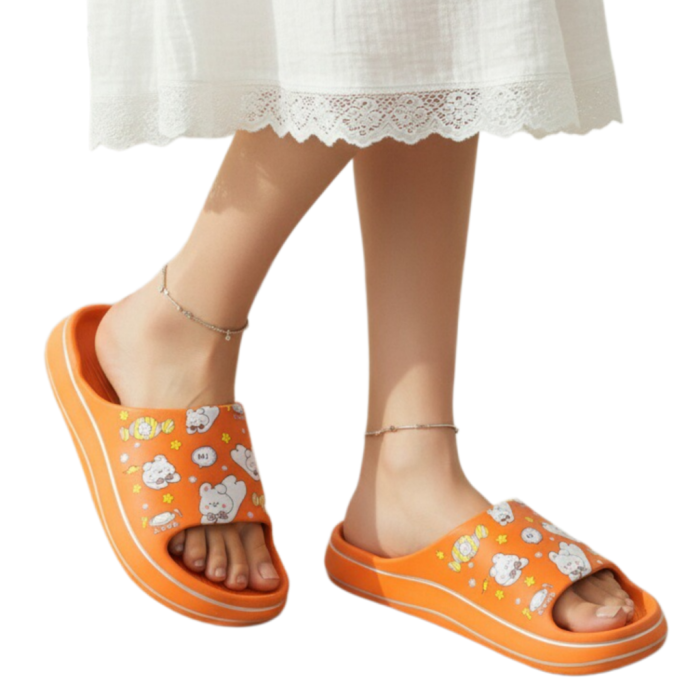 Papuci veseli H683portocaliu [5]