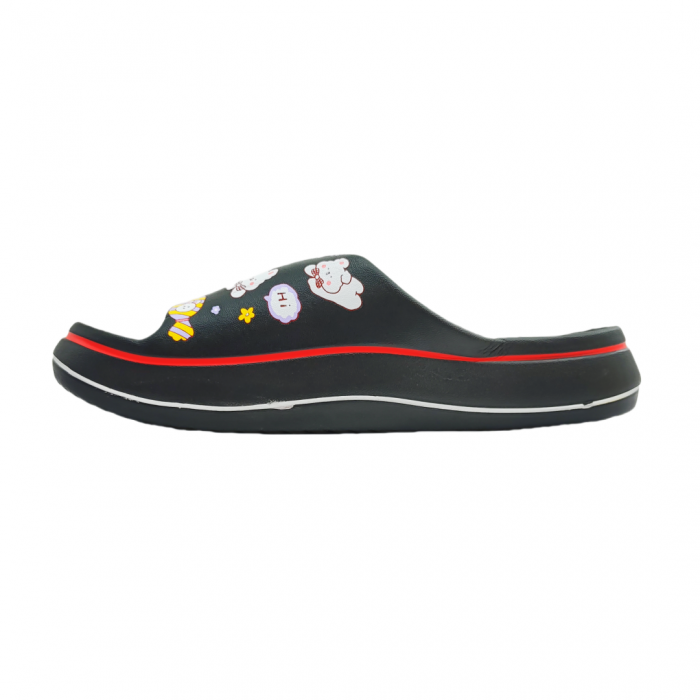 Papuci veseli H683negru [2]