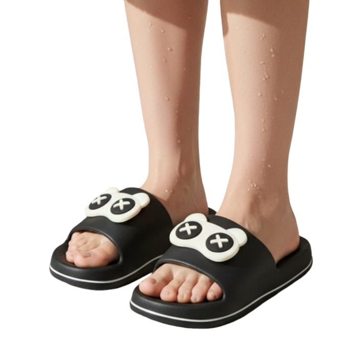 Papuci veseli H696negru [7]