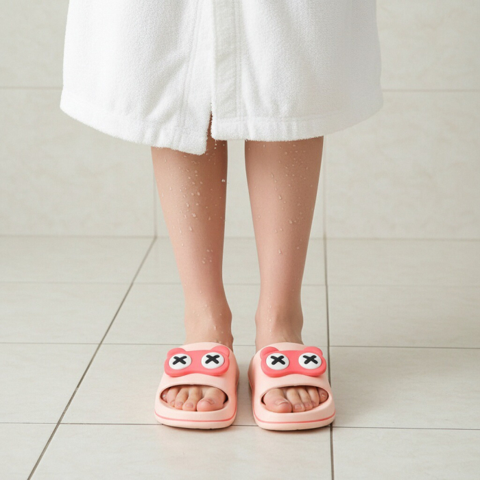 Papuci veseli H696roz [4]