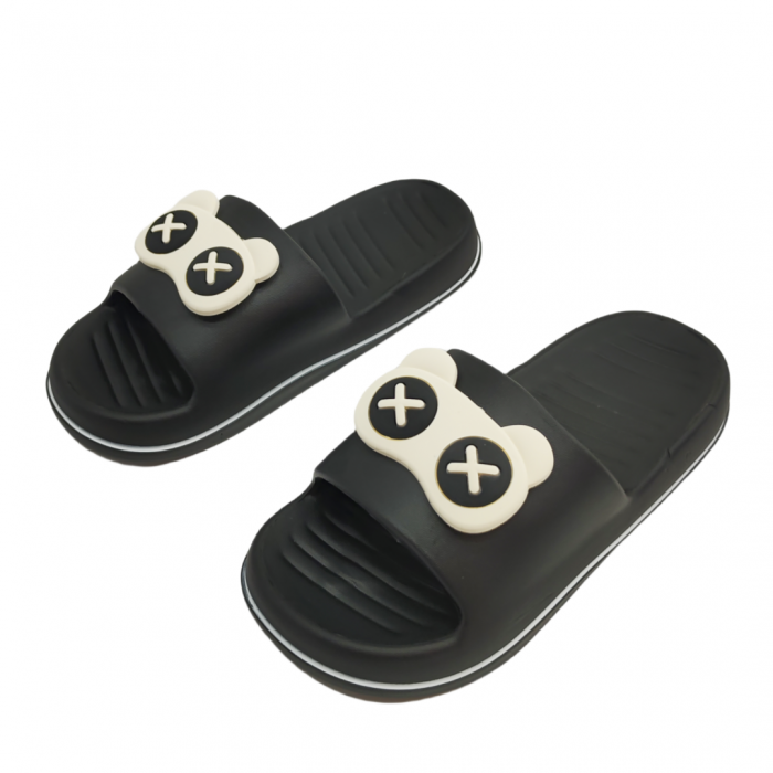 Papuci veseli H696negru [1]