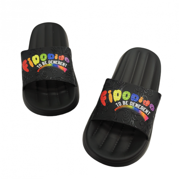 Papuci veseli H707negru [5]