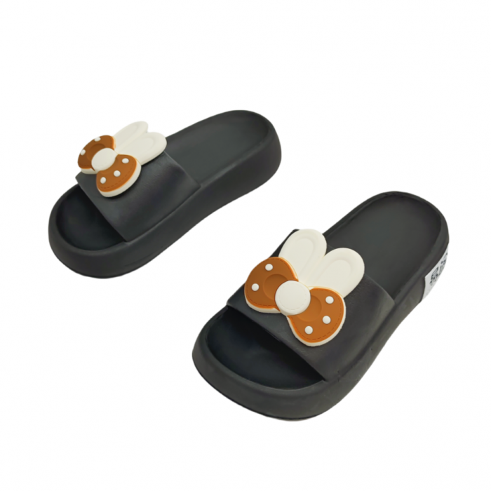 Papuci veseli H716negru [1]