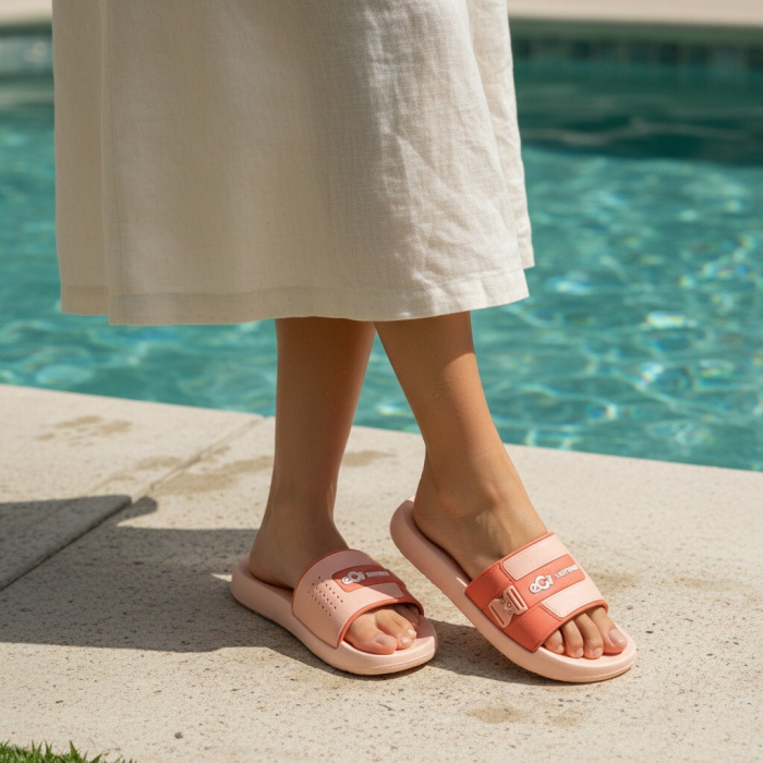 Papuci veseli H717roz deschis [8]