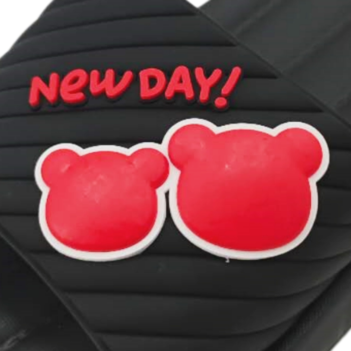 Papuci veseli H723negru [4]