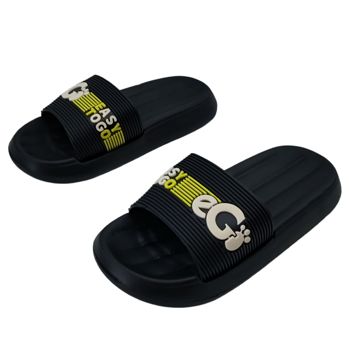 Papuci veseli H719negru [3]