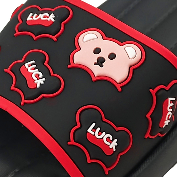 Papuci veseli H725negru [4]