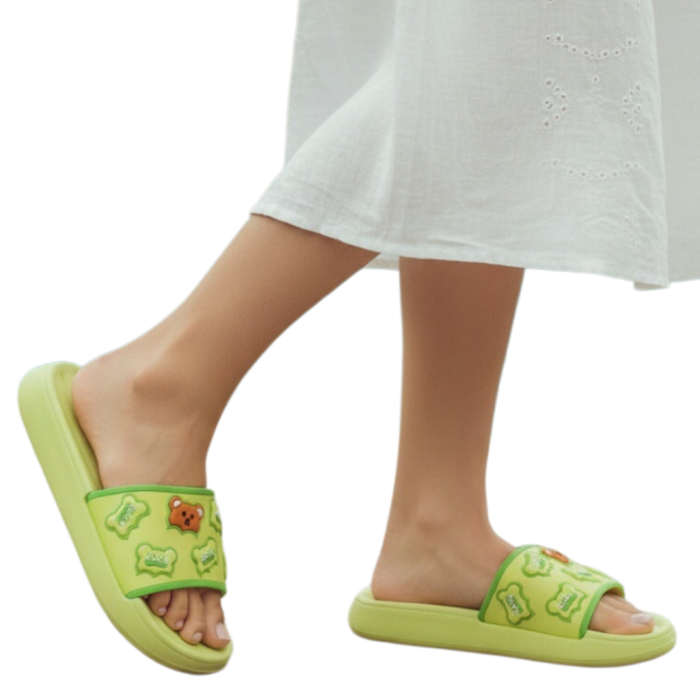 Papuci veseli H725verde [2]