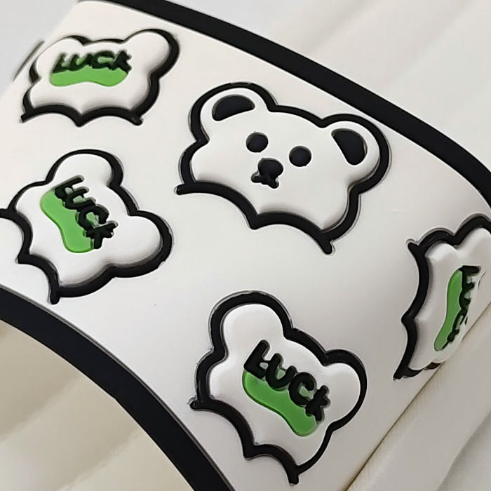 Papuci veseli H725alb [3]