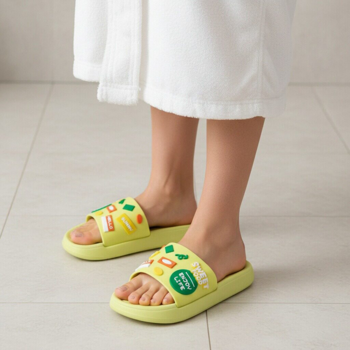 Papuci veseli H726verde [7]