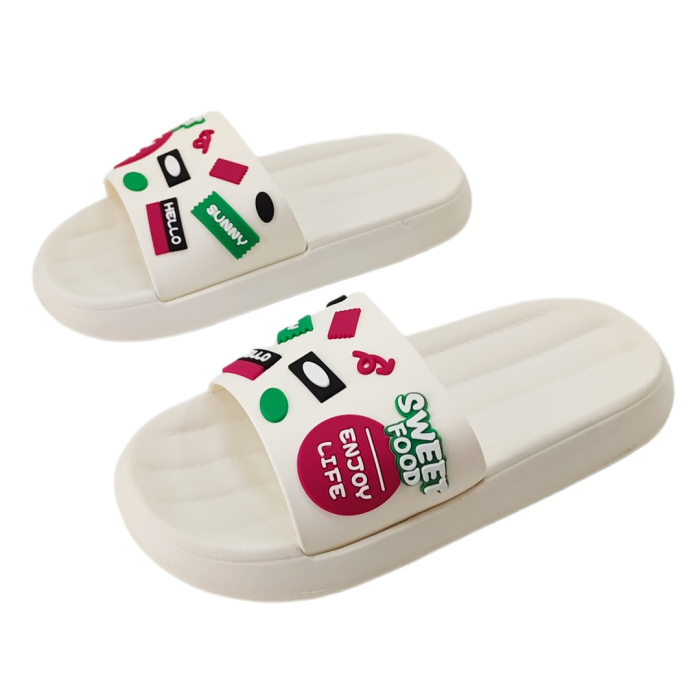 Papuci veseli H726alb [3]