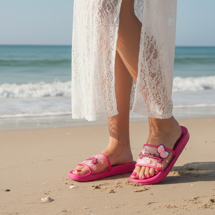 Papuci veseli H736fucsia [8]