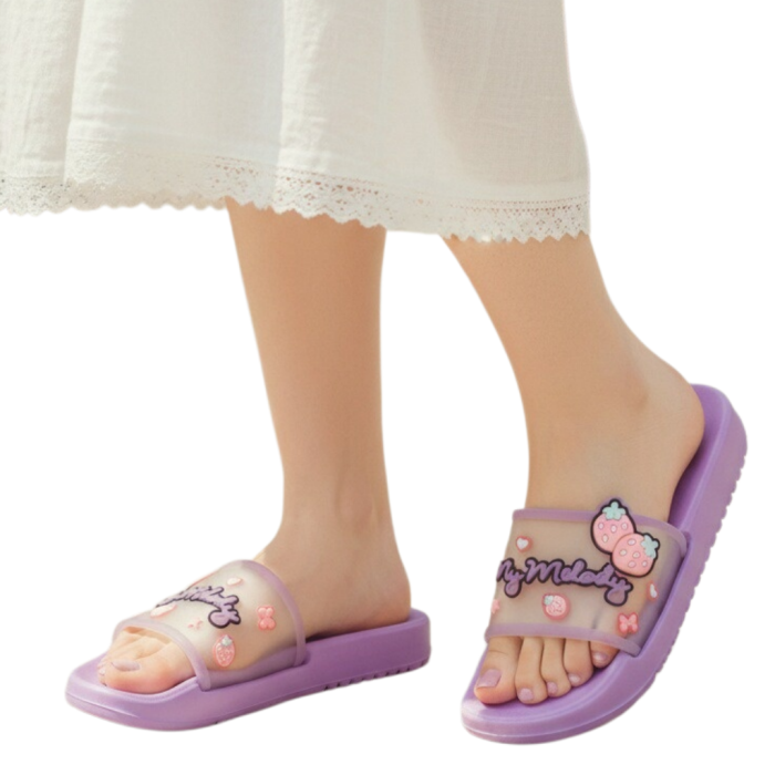 Papuci veseli H736mov [2]