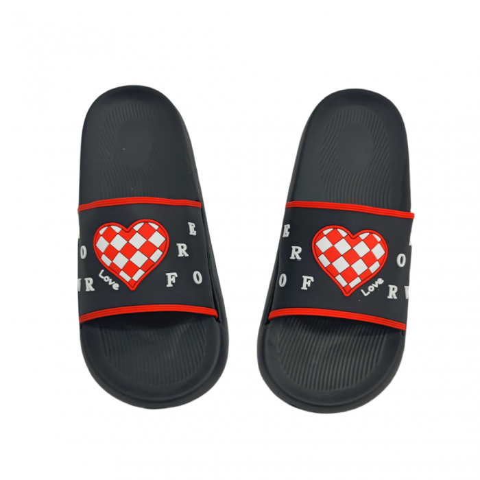 Papuci veseli H712negru [4]