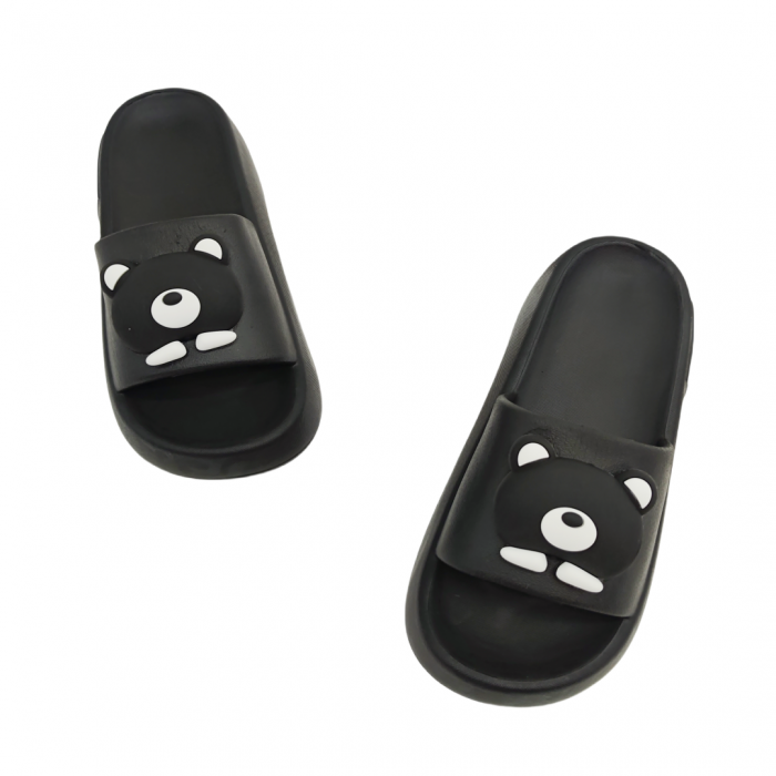 Papuci veseli Ursulet H671negru [4]