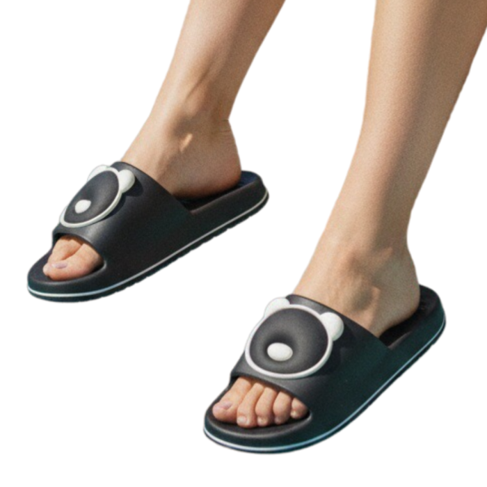 Papuci veseli Ursulet H709negru [6]