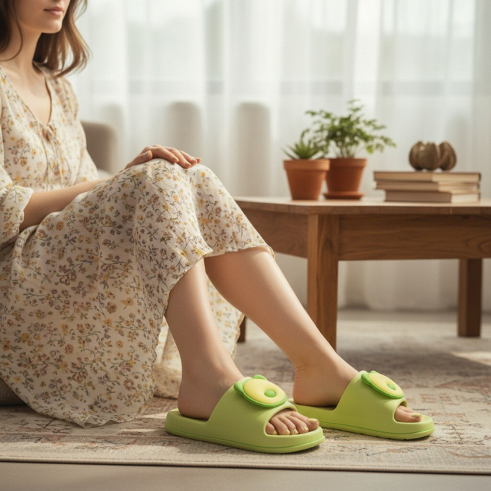 Papuci veseli Ursulet H709verde [4]