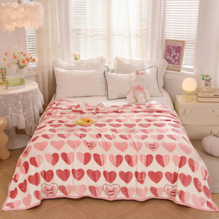 Patura cocolino pufoasa pentru pat dublu, design minimalist HX-8 [1]