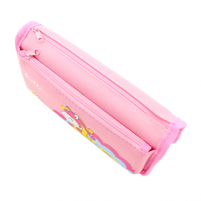 Penar neechipat cu 2 compartimente model unicorn HZ-5851roz deschis [2]